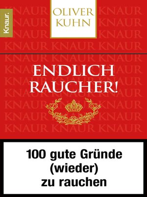 cover image of Endlich Raucher!